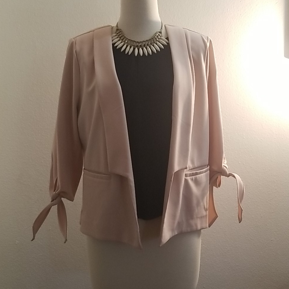 Worthington Petite cream-like suit